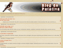 Tablet Screenshot of blogdopatativa.blogspot.com