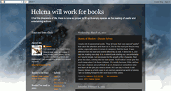 Desktop Screenshot of helenawillworkforbooks.blogspot.com