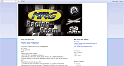 Desktop Screenshot of mrgracingteam.blogspot.com