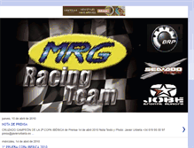 Tablet Screenshot of mrgracingteam.blogspot.com