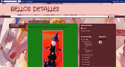 Desktop Screenshot of bellosdetalles-rakela.blogspot.com