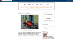 Desktop Screenshot of kathrynclarkfineart.blogspot.com