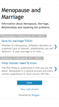 Mobile Screenshot of menopause-marriage.blogspot.com