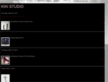 Tablet Screenshot of kiki-kikistudio.blogspot.com