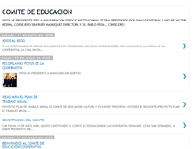 Tablet Screenshot of comiteeducacion.blogspot.com