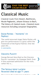 Mobile Screenshot of classical-music-period.blogspot.com
