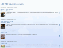 Tablet Screenshot of lei02franciscomoreira.blogspot.com