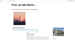 Desktop Screenshot of firstwetakeberlin.blogspot.com