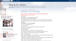 Desktop Screenshot of blogdoadelino.blogspot.com