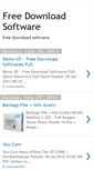 Mobile Screenshot of freedownload-allsoftware.blogspot.com