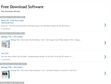 Tablet Screenshot of freedownload-allsoftware.blogspot.com
