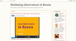 Desktop Screenshot of marketinginuse.blogspot.com