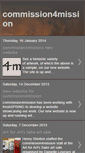 Mobile Screenshot of commissionformission.blogspot.com