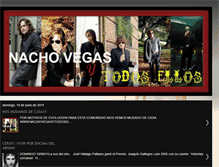 Tablet Screenshot of nachovegasytodosellos.blogspot.com