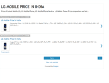 Tablet Screenshot of lgmobilephoneprice.blogspot.com