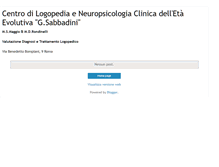 Tablet Screenshot of logopediamaggiorondinelli.blogspot.com