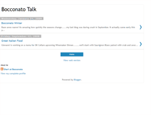 Tablet Screenshot of bocconatotalk.blogspot.com