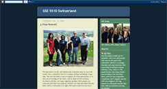 Desktop Screenshot of gse5510switzerland.blogspot.com