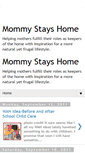 Mobile Screenshot of mommystayshome.blogspot.com