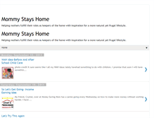 Tablet Screenshot of mommystayshome.blogspot.com