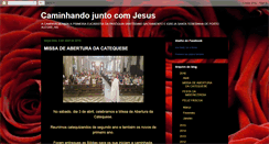 Desktop Screenshot of caminhandojuntocomjesus.blogspot.com