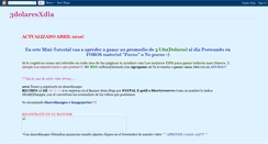 Desktop Screenshot of 3dolaresxdia.blogspot.com