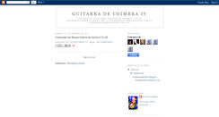 Desktop Screenshot of guitarradecoimbra2.blogspot.com