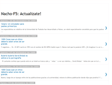 Tablet Screenshot of nacho-f5.blogspot.com