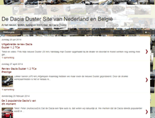 Tablet Screenshot of dacia-duster-site.blogspot.com