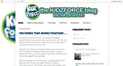 Desktop Screenshot of kidzforce.blogspot.com