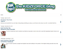 Tablet Screenshot of kidzforce.blogspot.com