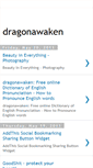 Mobile Screenshot of dragonawaken.blogspot.com
