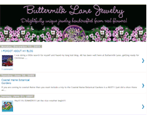 Tablet Screenshot of buttermilklanepressedflowers.blogspot.com