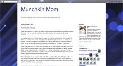 Desktop Screenshot of munchkinmom.blogspot.com