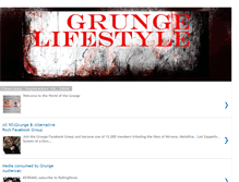 Tablet Screenshot of grungelife-lisof.blogspot.com