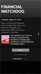 Mobile Screenshot of financialwatchdog.blogspot.com