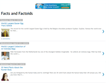 Tablet Screenshot of facts-and-factoids.blogspot.com
