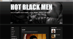 Desktop Screenshot of hotblackmen.blogspot.com