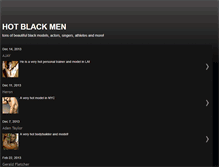 Tablet Screenshot of hotblackmen.blogspot.com
