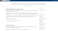 Desktop Screenshot of devproducts.blogspot.com