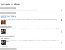 Tablet Screenshot of fabriquerunpiano.blogspot.com
