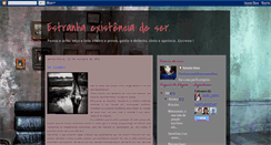 Desktop Screenshot of estranhaexistenciadeser.blogspot.com