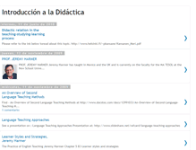 Tablet Screenshot of introduccionaladidactica.blogspot.com