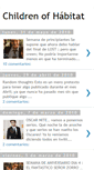 Mobile Screenshot of childrenofhabitat.blogspot.com