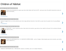 Tablet Screenshot of childrenofhabitat.blogspot.com