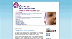 Desktop Screenshot of centerforhumanservices.blogspot.com