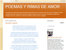 Tablet Screenshot of poemasyrimasdeamor.blogspot.com