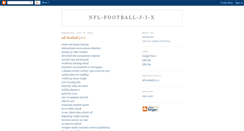 Desktop Screenshot of nfl-football-j-i-x.blogspot.com