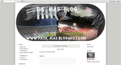 Desktop Screenshot of paok-mad.blogspot.com