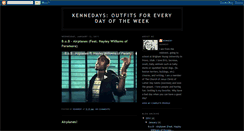 Desktop Screenshot of kennedaysoutfits.blogspot.com